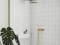 Espirit falba süllyesztett csaptelep szettel, kétutas, belső egység nélkül ES 065.60GLB.O2.RB07D.+S, Gold Brushed