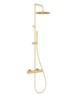 Espirit termosztátos zuhanyoszlop szettel ES 091.60GLB, Gold Brushed