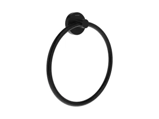 Kona KN 300.20BLM kör alakú törölközőtartó, matt fekete