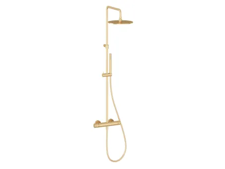 Espirit termosztátos zuhanyoszlop szettel ES 091.60GLB, Gold Brushed