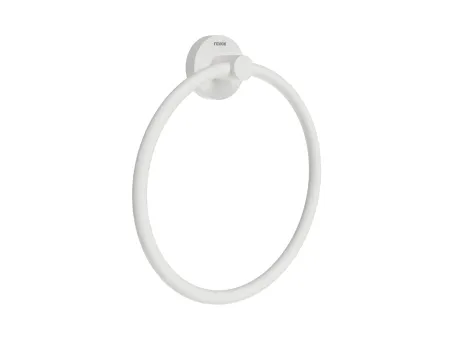Kona KN 300.10WHM kör alakú törölközőtartó, matt fehér