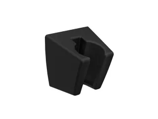 Zuhanytartó, műanyag 612.20BL, fekete