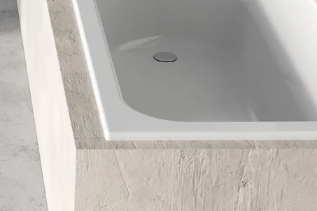 Chrome Slim kád 180x80 fehér
