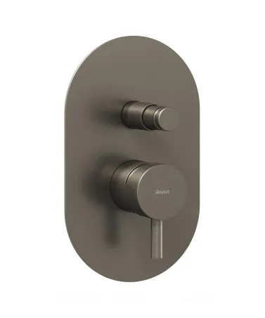 Espirit falba süllyesztet csaptelep, automatikus kétutas, belső egységgel ES 061.20GB.O2, Graphite Brushed