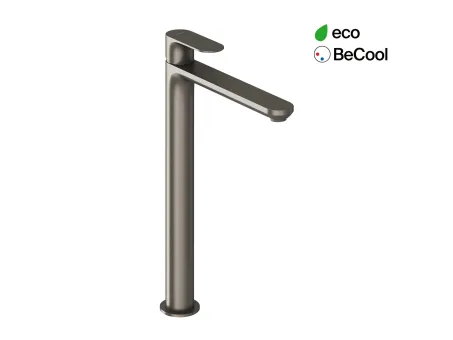 Eleganta álló mosdócsaptelep BeCool 335 mm leeresztő nélkül EL 015.21GB, Graphite Brushed