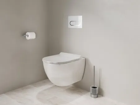 Chrome CR II 411.00CR WC-kefe tartállyal, króm