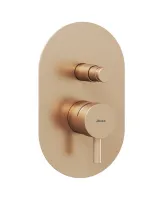 Espirit falba süllyesztet csaptelep, automatikus kétutas, belső egységgel ES 061.60RGB.O2, Rose Gold Brushed