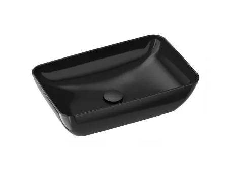 Uni Slim 50 R kerámiamosdó, fényes fekete