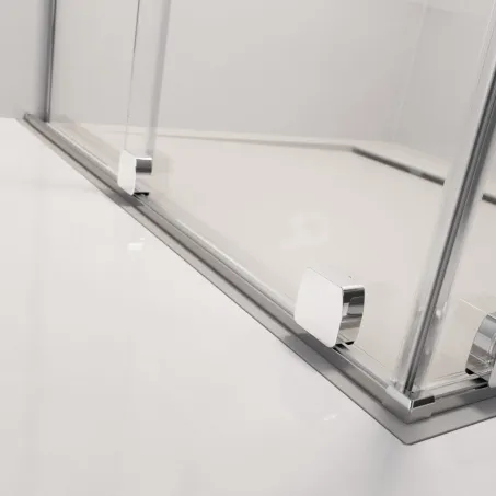 Furo Walk-in zuhanyfal 110 átlátszó balos