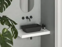 Uni Slim 50 R kerámiamosdó, matt fekete