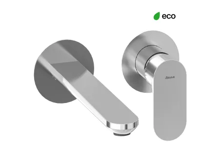 Eleganta falba süllyesztett mosdócsaptelep belső egység nélkül EL 019.00CR.O1.RB07B, Chrome