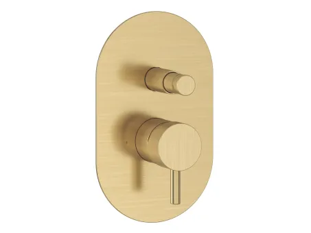 Espirit falba süllyesztet csaptelep, automatikus kétutas, belső egységgel ES 061.60GLB.O2, Gold Brushed