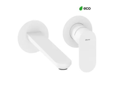 Eleganta falba süllyesztett mosdócsaptelep belső egység nélkül EL 019.10WV.O1.RB07B, White Velvet