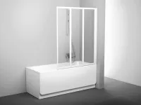 VS3 115 kádparaván fehér+transparent