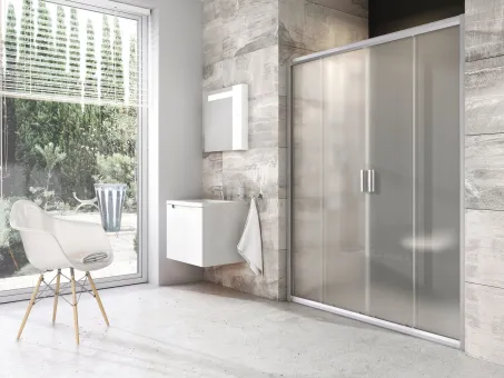 Blix BLDP4-190 zuhanyajtó szatén+grape *