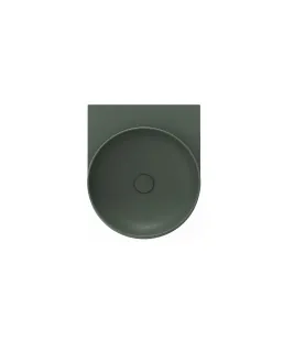 Yard 40 kerámiamosdó Grey Green, túlfolyó furat nélkül