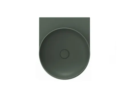Yard 40 kerámiamosdó Grey Green, túlfolyó furat nélkül