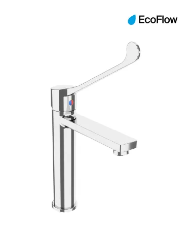 Safe álló mosdócsaptelep, 230 mm, leeresztő nélkül, króm SF 014.00CR