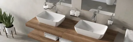 10° dupla pohártartó TD 220.00CR, króm, üveg