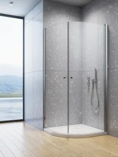 Eos PDD I íves zuhanykabin 90x90 átlátszó