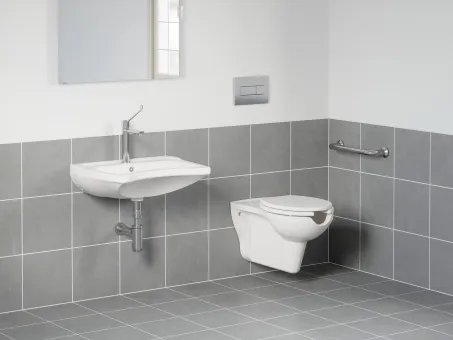 Safe álló mosdócsaptelep, 230 mm, leeresztő nélkül, króm SF 014.00CR