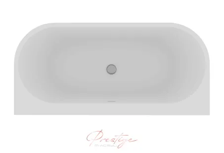 Optima különleges akril kád 160x75 Fehér előlappal