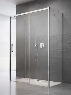 Idea KDJ+S szögletes zuhanykabin 140x120 átlátszó balos