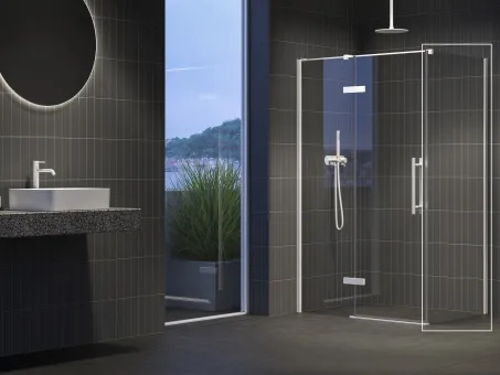 COOL! COPS-90 fix oldalfal matt fehér+transparent