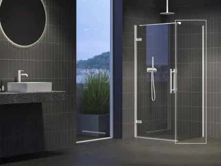 COOL! COPS-90 fix oldalfal matt fehér+transparent