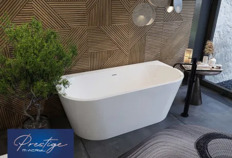 Optima különleges akril kád 160x75 Fehér előlappal