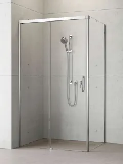 Idea KDJ szögletes zuhanykabin 100x75 átlátszó jobbos