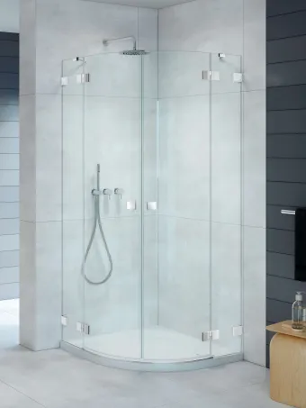 Essenza Pro PDD íves zuhanykabin 80x100 átlátszó