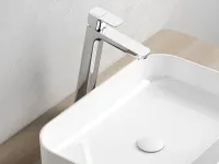 10° álló mosdócsaptelep leeresztő nélkül, 333 mm TD 015.00CR, króm