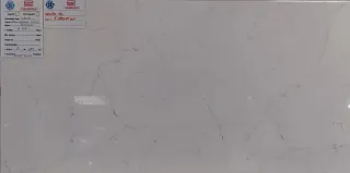 Kő mintás fényes fehér fali csempe 30x60