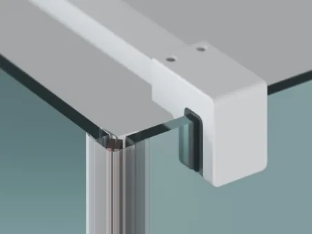 COOL! COPS-100 fix oldalfal matt fehér+transparent