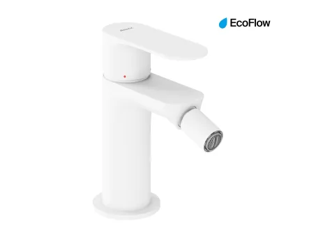 Eleganta álló bidécsaptelep 130 mm leersztő nélkül EL 056.10WV , White Velvet