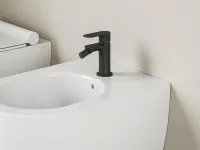 Eleganta álló bidécsaptelep 130 mm leersztő nélkül EL 056.20BLM, Black Matt