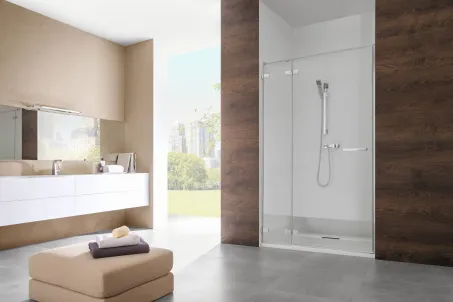 Euphoria DWJ zuhanyajtó 110 átlátszó jobbos