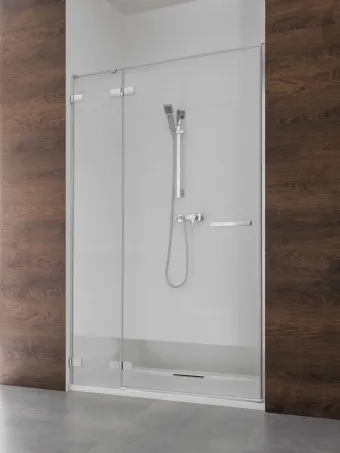 Euphoria DWJ zuhanyajtó 110 átlátszó jobbos