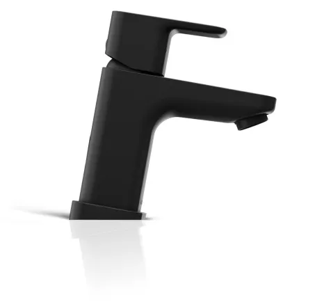 10° Free álló mosdócsaptelep leeresztő nélkül TD F 012.20BL, fekete