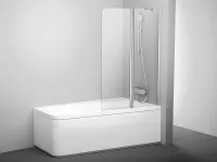 10CVS2-100 jobbos kádparaván krómhatású+transparent