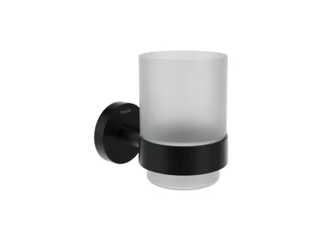 Kona KN 210.20BLM pohártartó üvegpohárral, matt fekete