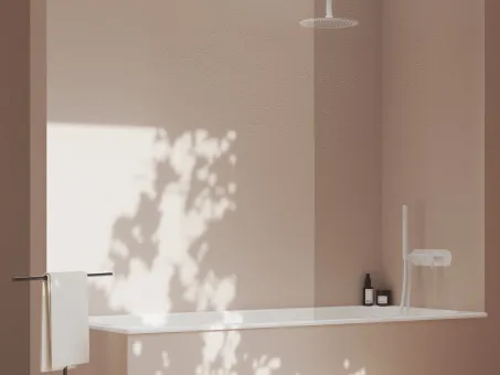 Espirit falba süllyesztett csaptelep szettel, háromutas, belső egység nélkül ES 068.10WV.O3.RB07D.+S, White Velvet