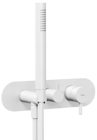 Espirit falba süllyesztett csaptelep szettel, háromutas, belső egység nélkül ES 068.10WV.O3.RB07D.+S, White Velvet