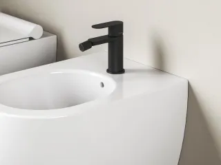 Chrome II bidécsaptelep 135 mm lefolyó nélkül CR II 056.20BL, fekete