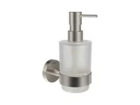 Kona KN 231.30SSB szappanadagoló-tartó adagolóval, szálcsiszolt rozsdamentes acél