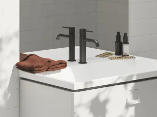 Espirit álló mosdócsaptelep 190 mm leeresztő nélkül ES 012.20GB, Graphite Brushed