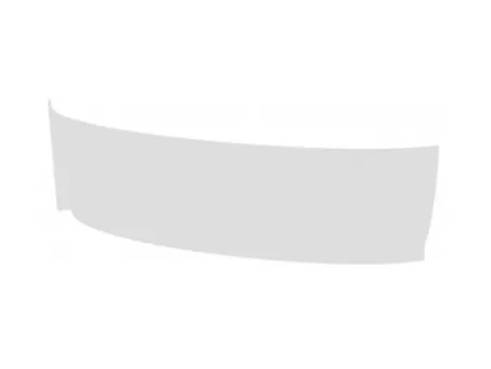 Rosa II előlap 'A' jobb 170 cm akrilkádhoz (hófehér)