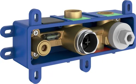 Espirit falba süllyesztett csaptelep szettel, háromutas, belső egység nélkül ES 068.10WV.O3.RB07D.+S, White Velvet