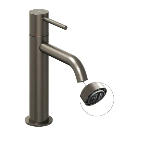 Espirit álló mosdócsaptelep 190 mm leeresztő nélkül ES 012.20GB, Graphite Brushed